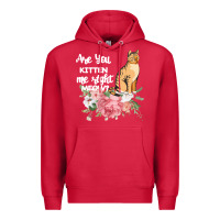 Cardinal Cat Maine coon gift kidding kitten meow pussycat Premium Hoodie - Bettercallsaul