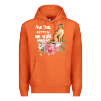 Carrot Cat Maine coon gift kidding kitten meow pussycat Premium Hoodie - Bettercallsaul