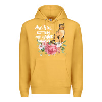 Mustard Cat Maine coon gift kidding kitten meow pussycat Premium Hoodie - Bettercallsaul