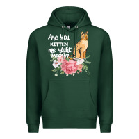 Sports Green Cat Maine coon gift kidding kitten meow pussycat Premium Hoodie - Bettercallsaul