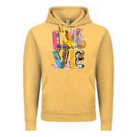 Vintage Mustard love easter Vintage Hoodie - AdoDesignShop