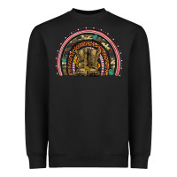Black soldier boots camouflage leopard gemstone rainbow Heavyweight Sweatshirt - Artiststas