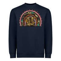 Navy soldier boots camouflage leopard gemstone rainbow Heavyweight Sweatshirt - Artiststas