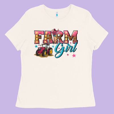 Ladies Tee farm girl