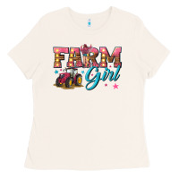 Bone farm girl Ladies Tee - texasbilliewilder