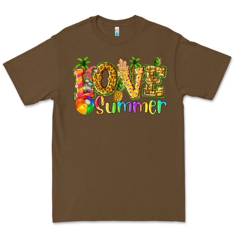 Love Summer With Pineapple Premium Tee by texasbilliewilder | Teevron