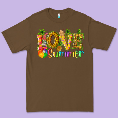 Love Summer With Pineapple Premium Tee Designed By Texasbilliewilder