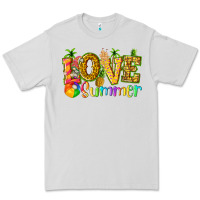 Dove Grey love summer with pineapple Premium Tee - texasbilliewilder