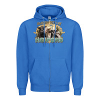 True Royal hanging with my heifers Zipper Hoodie - NancyCooperArtShop