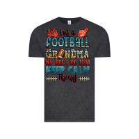 Vintage Black i'm a american football grandma we don't do that k Vintage Tee - Jasminsmagicworld