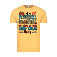 Vintage Mustard i'm a american football grandma we don't do that k Vintage Tee - Jasminsmagicworld