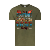 Vintage Olive i'm a american football grandma we don't do that k Vintage Tee - Jasminsmagicworld