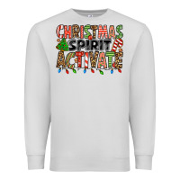 Dove Grey christmas spirit activate Premium Sweatshirt - Jasminsmagicworld