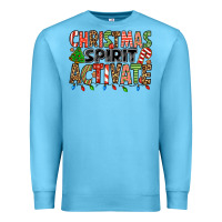 Ocean Blue christmas spirit activate Premium Sweatshirt - Jasminsmagicworld