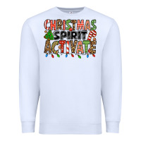 White christmas spirit activate Premium Sweatshirt - Jasminsmagicworld