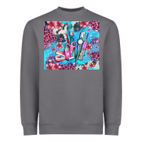 Storm dentist element with flowers Heavyweight Sweatshirt - AdoDesignShop