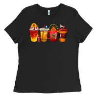 Black firefighter coffee cups Ladies Tee - texasbilliewilder