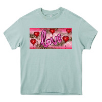 Arona Valentine's Day Love Balloon Heart Balloons Heavy Core Tee - RanaPortraitStore