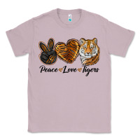 Lilac Peace Love Tigers Classic Tee - LillyAllenDesigns