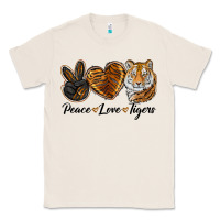 Natural Peace Love Tigers Classic Tee - LillyAllenDesigns