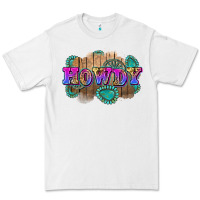 White howdy Premium Tee - Zillion Design Studio