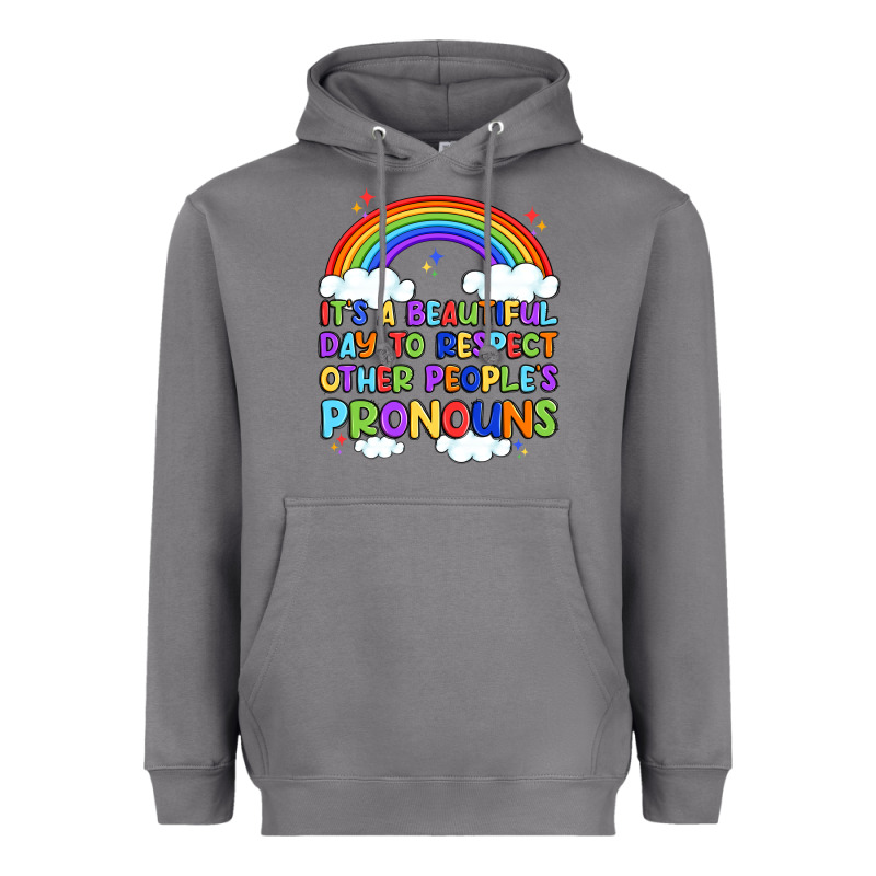It's A Beautiful Day To Respect Other People's Pro Heavyweight Hoodie by Artiststas | Teevron