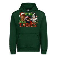 Forest Green all the jingle ladies Urban Hoodie - CowGirlArtShop