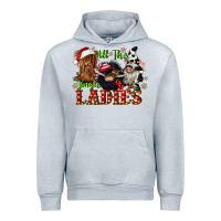 Heather Grey all the jingle ladies Urban Hoodie - CowGirlArtShop