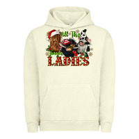 Pigment Pistachio all the jingle ladies Urban Hoodie - CowGirlArtShop