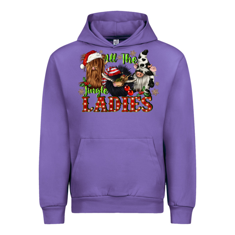 All The Jingle Ladies Urban Hoodie by CowGirlArtShop | Teevron