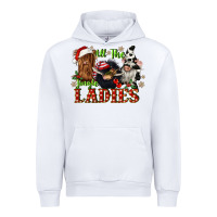 White all the jingle ladies Urban Hoodie - CowGirlArtShop