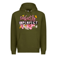 Army Green perfectly imperfect Premium Hoodie - JahusDesignShop