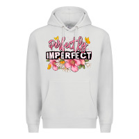 Dove Grey perfectly imperfect Premium Hoodie - JahusDesignShop