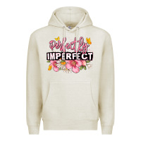 Oatmeal Heather perfectly imperfect Premium Hoodie - JahusDesignShop
