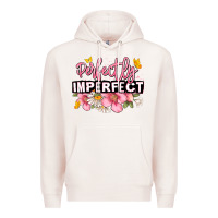Pale Pink perfectly imperfect Premium Hoodie - JahusDesignShop