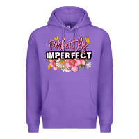 Purple perfectly imperfect Premium Hoodie - JahusDesignShop