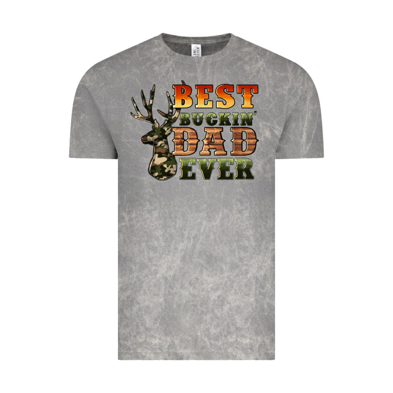 Best Buckin' Dad Ever Vintage Tee by Artiststas | Teevron