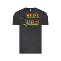 Vintage Black best buckin' dad ever Vintage Tee - Artiststas