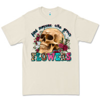 Bone find someone who grows flowers Premium Tee - Zillion Design Studio