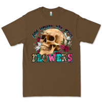 Cacao find someone who grows flowers Premium Tee - Zillion Design Studio