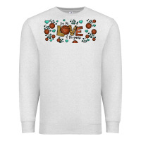 Oatmeal Heather for the love of the game basketball Premium Sweatshirt - Jasminsmagicworld