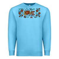 Ocean Blue for the love of the game basketball Premium Sweatshirt - Jasminsmagicworld