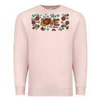 Pale Pink for the love of the game basketball Premium Sweatshirt - Jasminsmagicworld