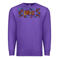 Purple for the love of the game basketball Premium Sweatshirt - Jasminsmagicworld