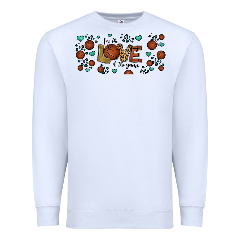 For The Love Of The Game Basketball Premium Sweatshirt by Jasminsmagicworld | Teevron