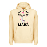 Pina Colada Llama Just A Girl Who Loves Llamas Premium Hoodie - Bettercallsaul