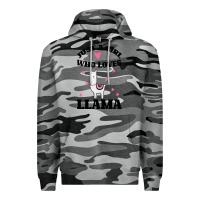 Slate Camo Llama Just A Girl Who Loves Llamas Premium Hoodie - Bettercallsaul