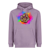 Lavender pride dog paw Heavyweight Hoodie - Artiststas