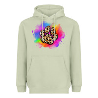 Matcha pride dog paw Heavyweight Hoodie - Artiststas