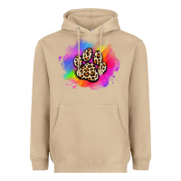 Mushroom pride dog paw Heavyweight Hoodie - Artiststas